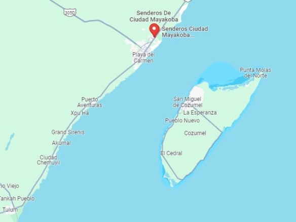 Lot in an exclusive residential area in Playa del Carmen