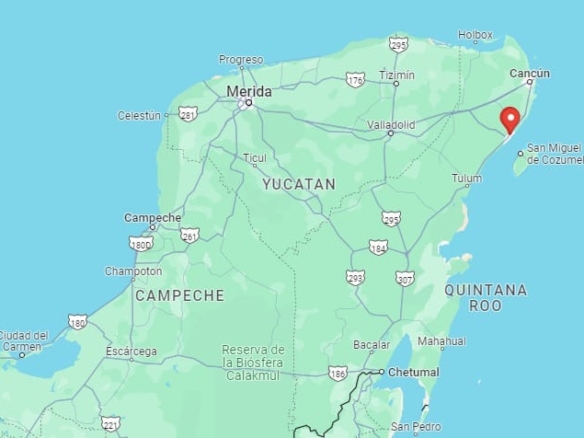 Lot in an exclusive residential area in Playa del Carmen