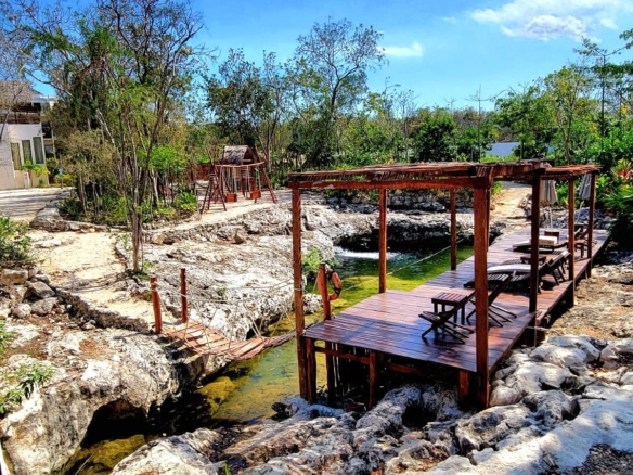 Condo de ensueño con cenote privado