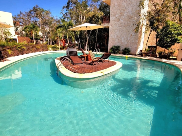 Condo de ensueño con cenote privado