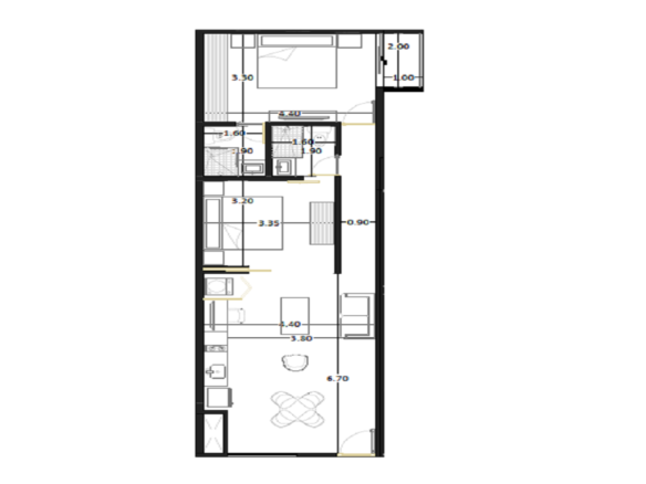 2 Bedroom apartment