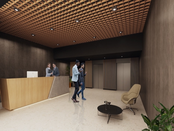 Office on high floor