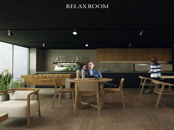 Office on high floor