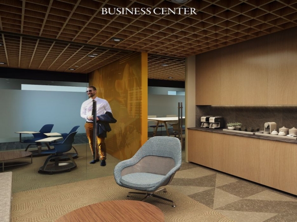 Office on high floor