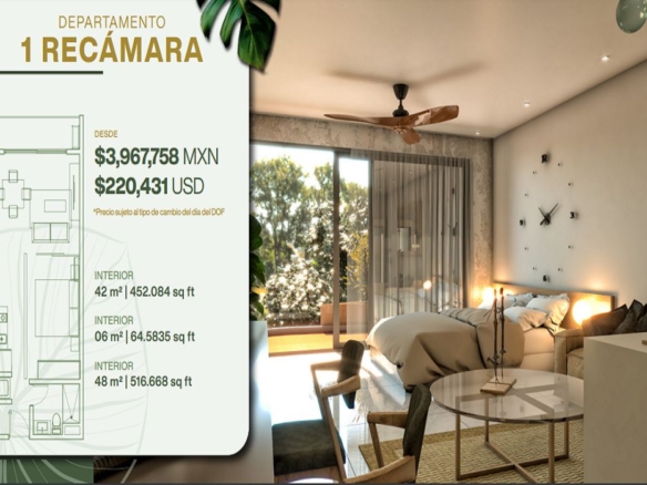 1 Bedroom apartment