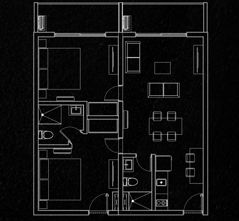 Departamento de 3 Rec.