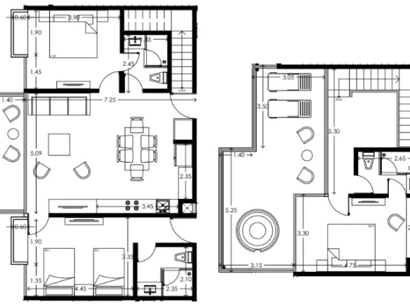 3 Bedroom penthouse
