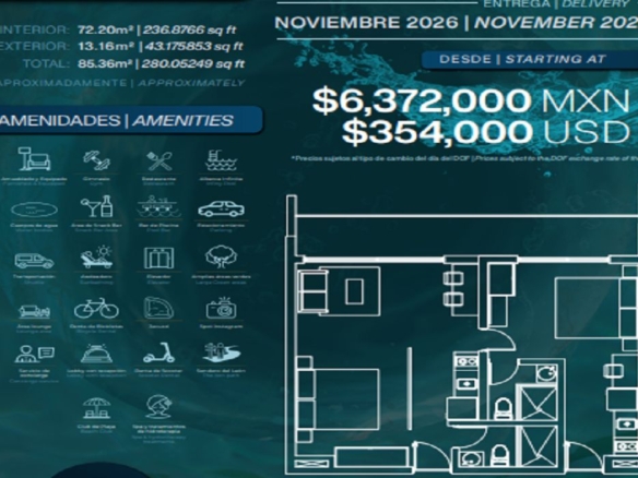2 Bedroom apartment