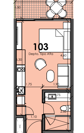 Condo Estudio de Lujo