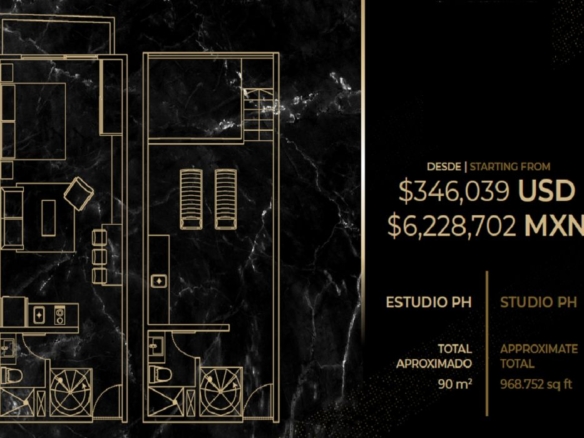 Luxury Penthouse Condo Studio