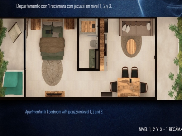 1 Bedroom apartment