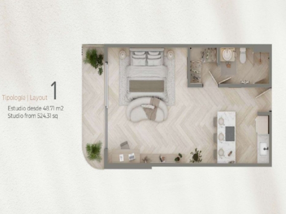 Condo studio
