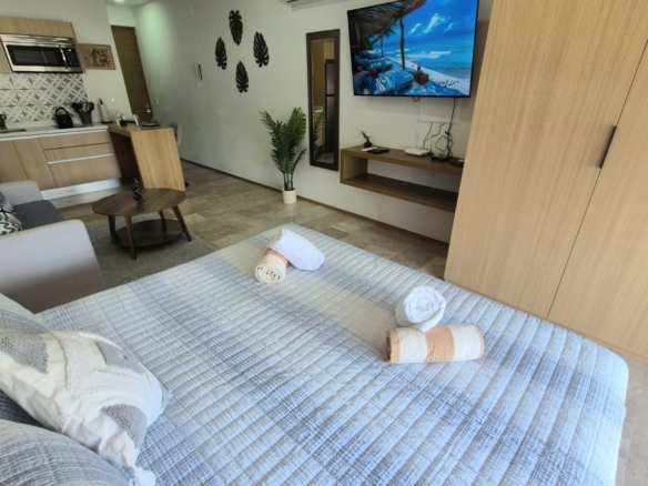 Camina a la playa, Quinta avenida y supermercados